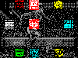 Screen from Manchester United