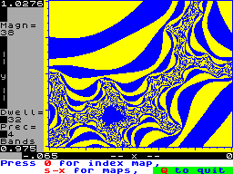 Screen from Mandelbrot Maps Vol. 4: S-X