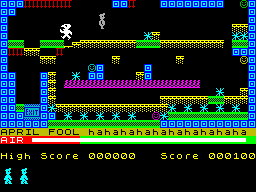 Screen from Manic Miner: 3D Demo
