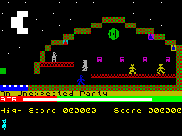 Screen from Manic Miner: The Hobbit