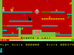Screen from Manic Miner