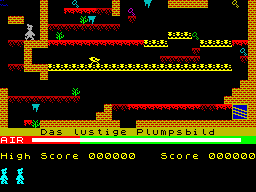 Screen from Manic Miner 2