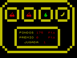 Screen from Maquina Tragaperras