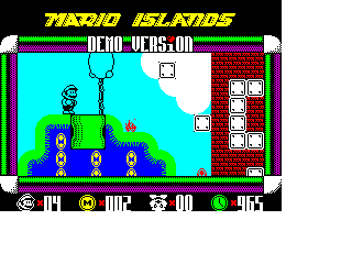 Screen from Mario Islands