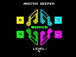 Screen from Master Beeper