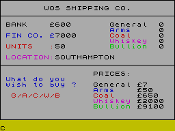 Screen from Master Mariner