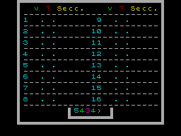 Screen from Mastermind