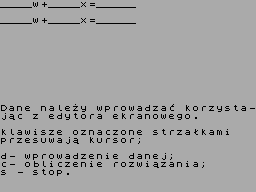 Screen from Matematyka