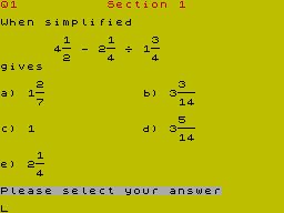 Screen from Mathematics - Practice & Tests O Level
