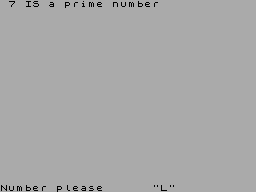 Screen from Mathmania - Primefact