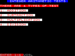 Screen from Maths