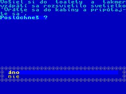 Screen from Mayday