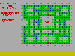 Screen from Maze-Man