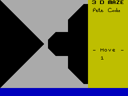 Screen from 3D Maze