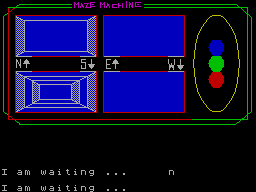 Screen from Maze Machine