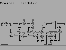 Screen from Maze Maker