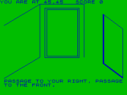 Screen from Maze of Terror