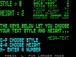 Screen from Mega-Text 2