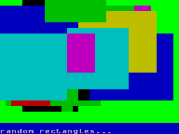 Screen from Megadem!