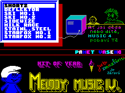 Screen from Melody Music IV