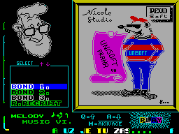 Screen from Melody Music VI