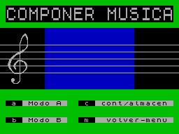 Screen from Melotron