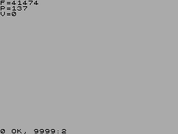 Screen from Memory Usage