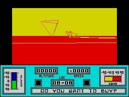 Screen from Mercenary: The Second City
