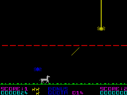 Screen from Metagalactic Llamas: Battle at the Edge of Time
