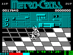 Screen from Metro-Cross