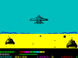 Screen from MiG Busters