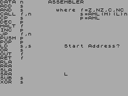 Screen from Micro Simulation