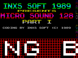 Screen from Micro Sound 128K Part I