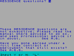 Screen from MicroTax 1982/83