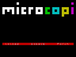 Screen from Microcopi