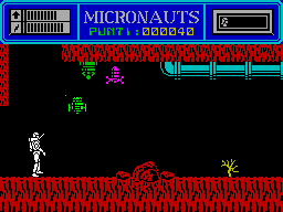 Screen from Micronauts