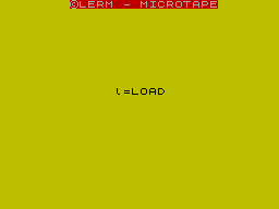 Screen from Microtape