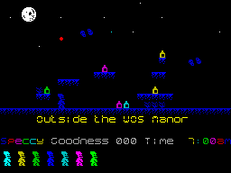 Screen from Miles Mad Mission!