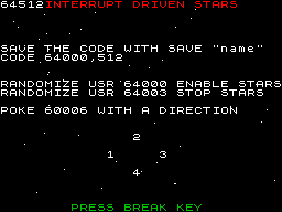Screen from Milky Way