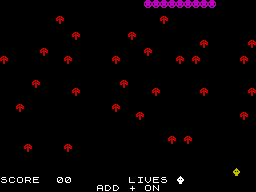 Screen from Millypede