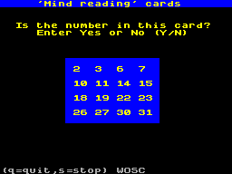 Screen from Mindread