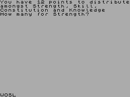 Screen from The Mines of Merlin