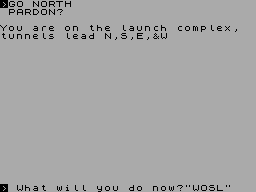 Screen from Mines of Saturn