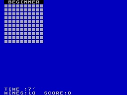 Screen from Minesweeper