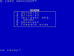 Screen from Mini Infor (???)