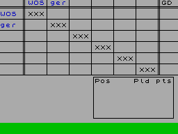 Screen from Minileague