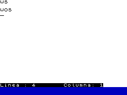 Screen from Minitextos