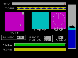 Screen from Mision Submarina