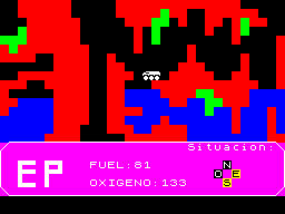 Screen from Mision Subterranea