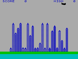 Screen from Missile Commander